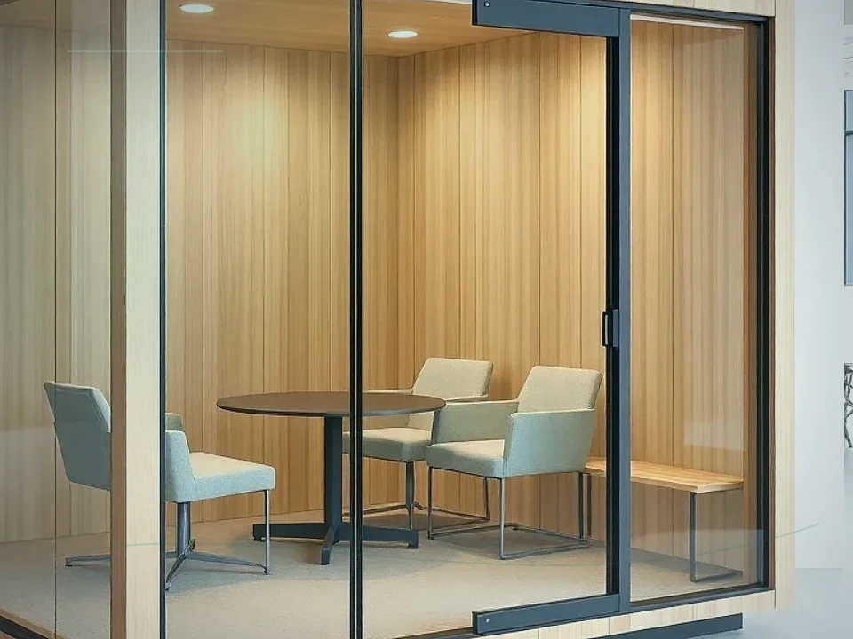 Office Meeting Pods Application Case for Acoustic Meeting Pod 画像 2