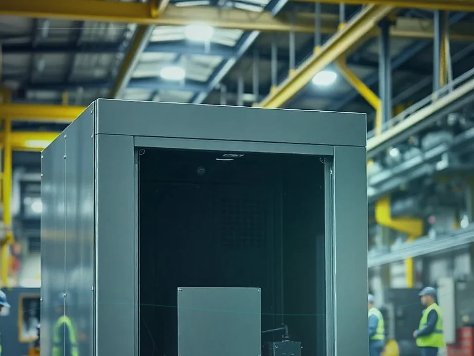 Air Compressor Noise Reduction Box Application Case for Air Compressor Soundproof Enclosure 이미지 2