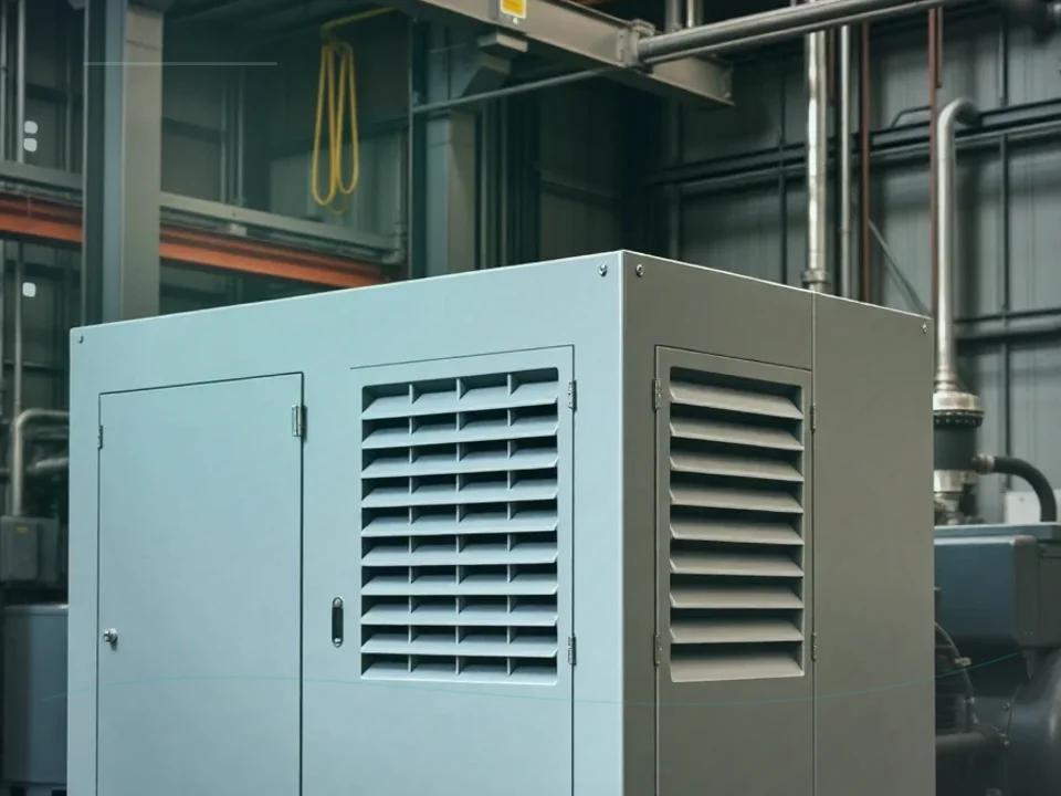 Air Compressor Noise Reduction Box Application Case for Air Compressor Soundproof Enclosure 이미지 3