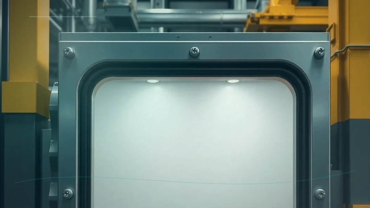 Compact noise test enclosure for production line acoustic screening