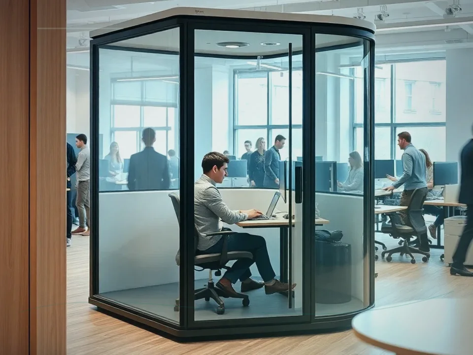 Work Pod application case for Focus Work Pod - site image