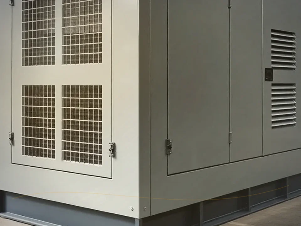 Generator Acoustic Enclosure Application Case for Generator Soundproof Enclosure 이미지 2