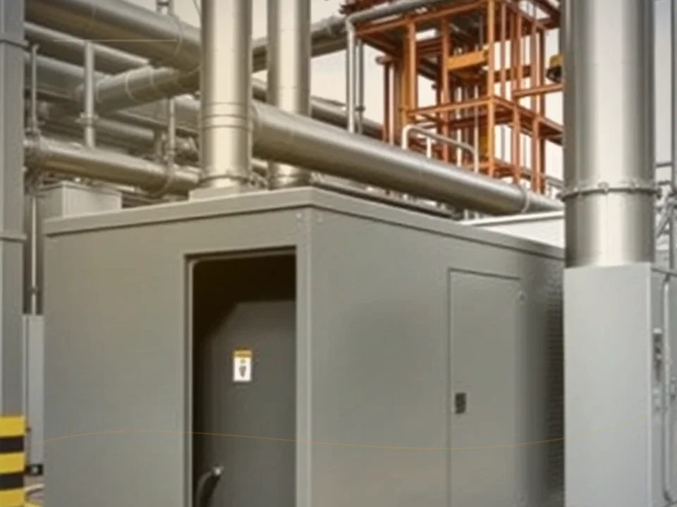 Generator Acoustic Enclosure Application Case for Generator Soundproof Enclosure 이미지 3