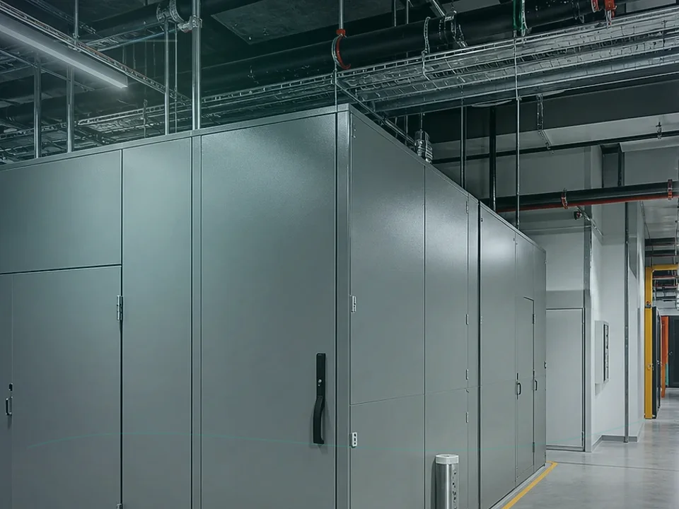 Data Center Hvac Application Case for HVAC Acoustic Enclosure 이미지 2
