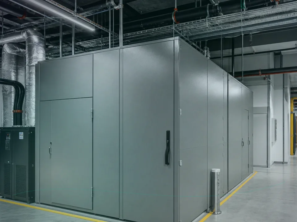 Data Center Hvac Application Case for HVAC Acoustic Enclosure 이미지 3