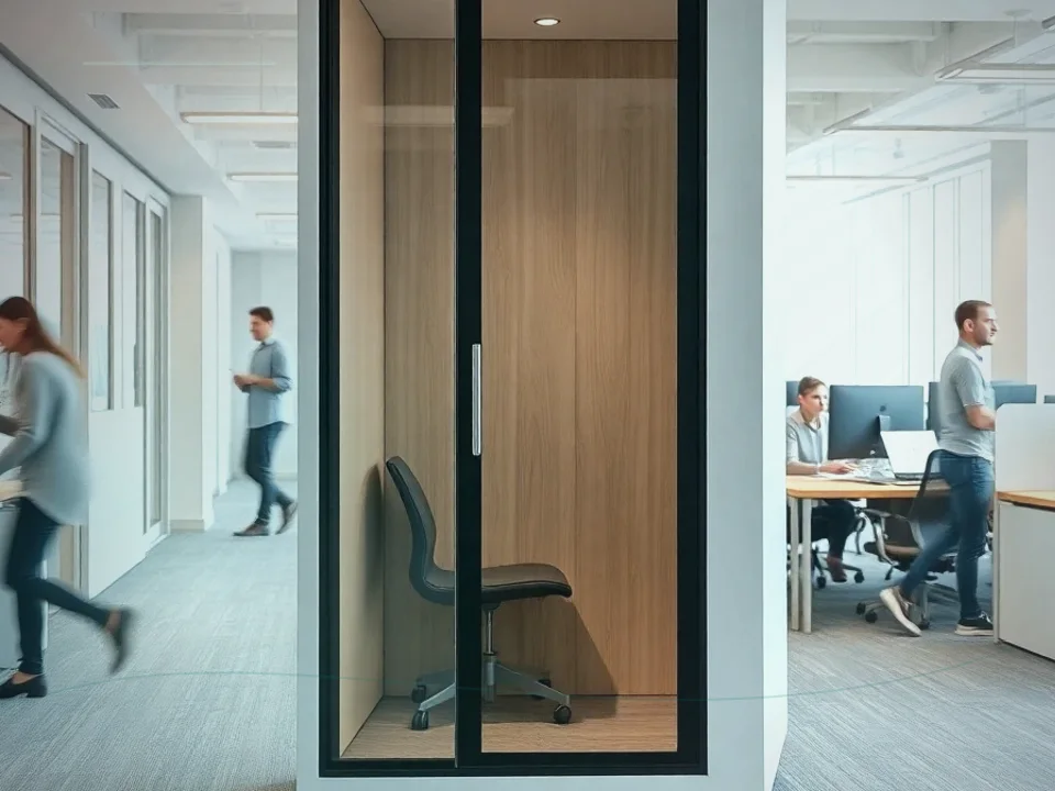Office Privacy Booth Application Case for Office Privacy Booth 이미지 3