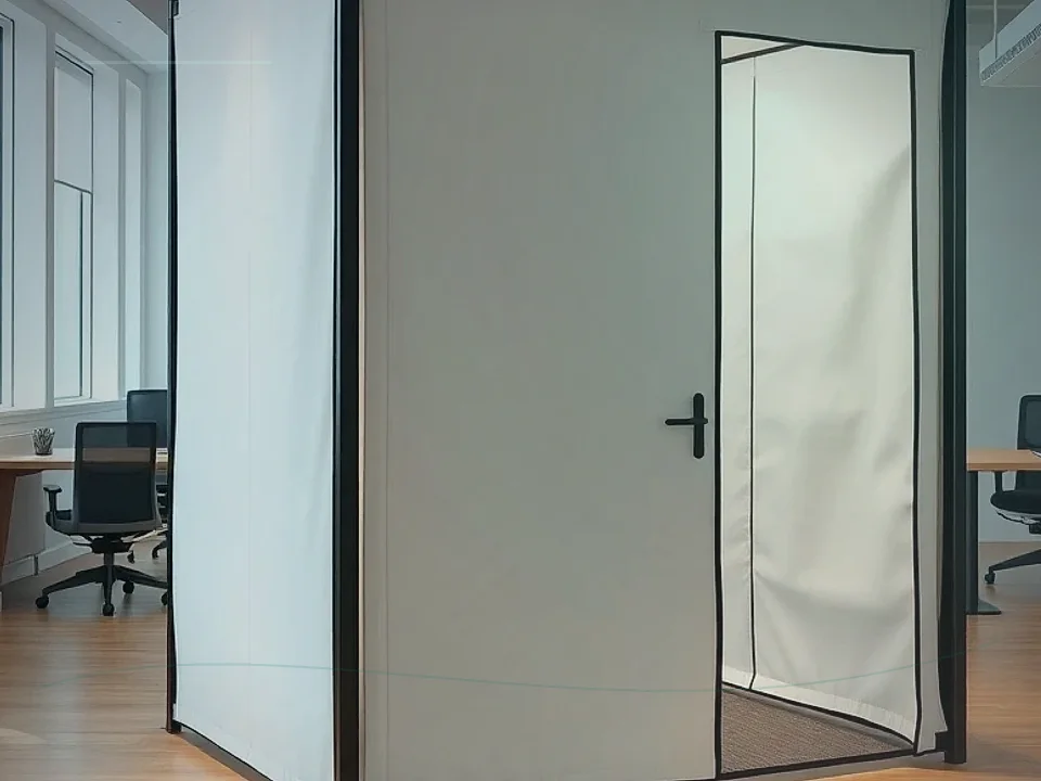 Portable Soundproof Booth Application Case for Portable Soundproof Booth 이미지 2