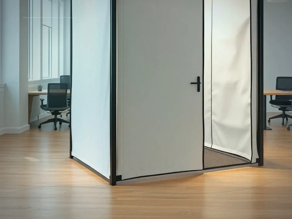 Soundproof Booth Application Case for Portable Soundproof Booth 이미지 3