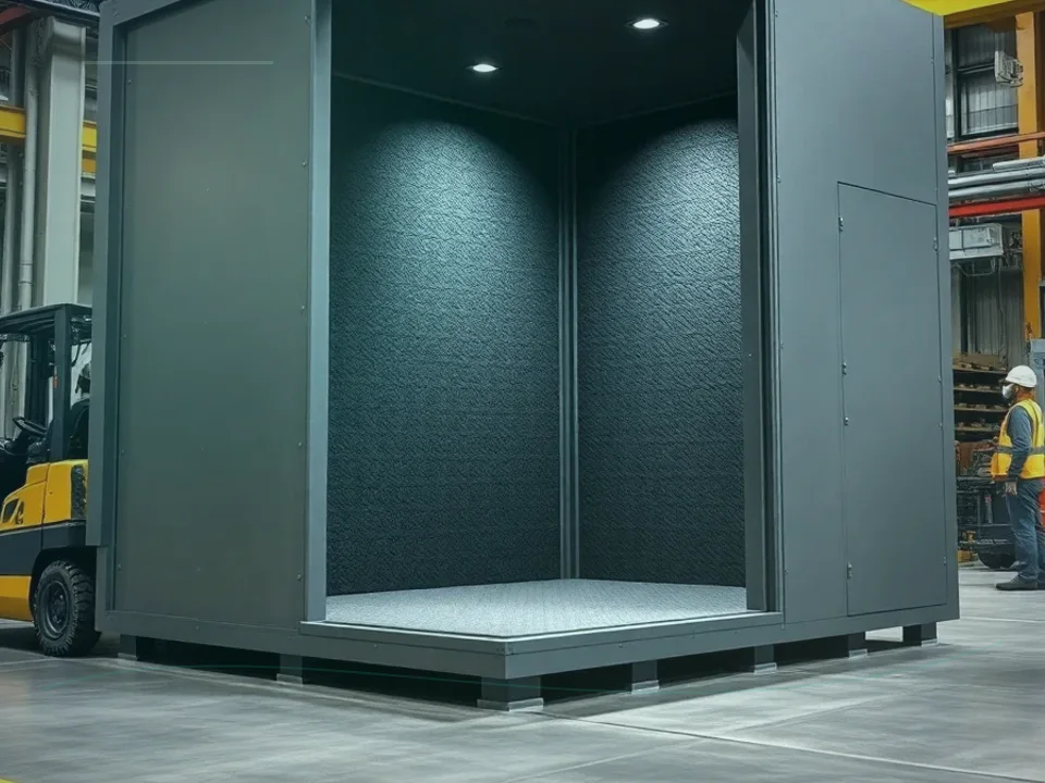 Pool Pump Enclosure Soundproof Application Case for Pump Room Acoustic Enclosure 이미지 3
