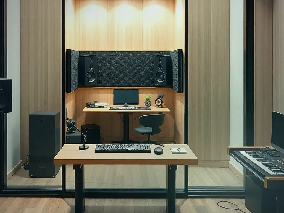 Recording Studio Booth Application Case for Recording Booth 画像 2