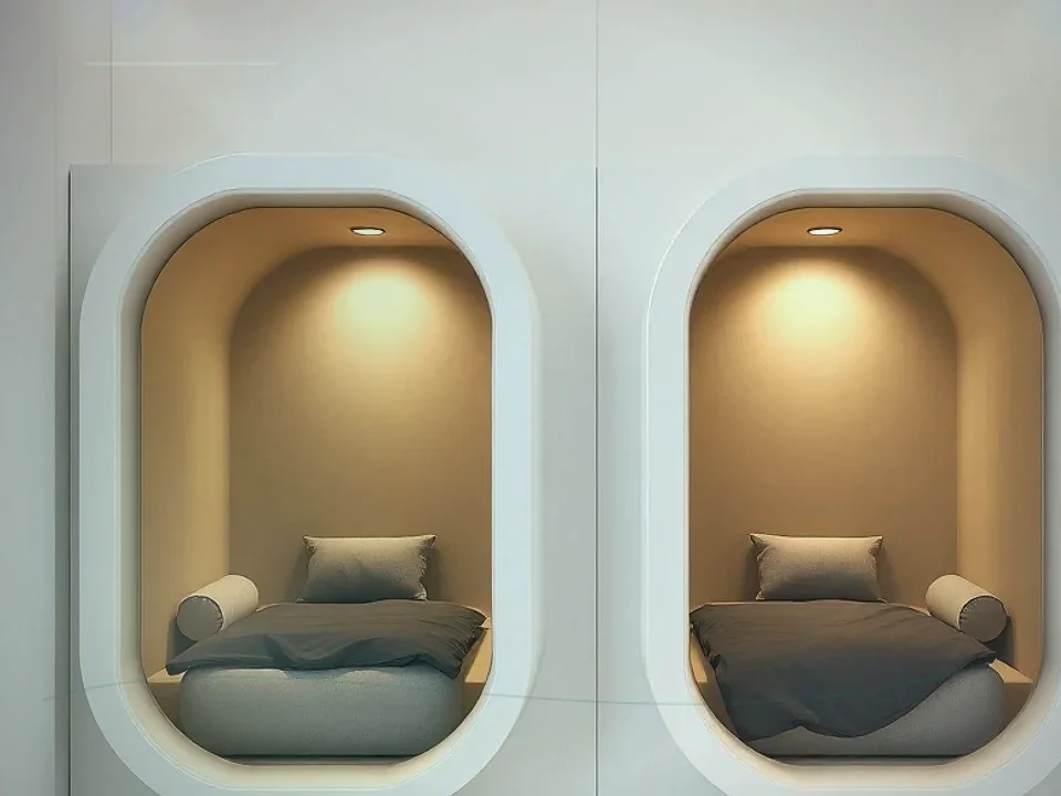 Soundproof Sleep Chamber Application Case for Soundproof Sleeping Pod 画像 2