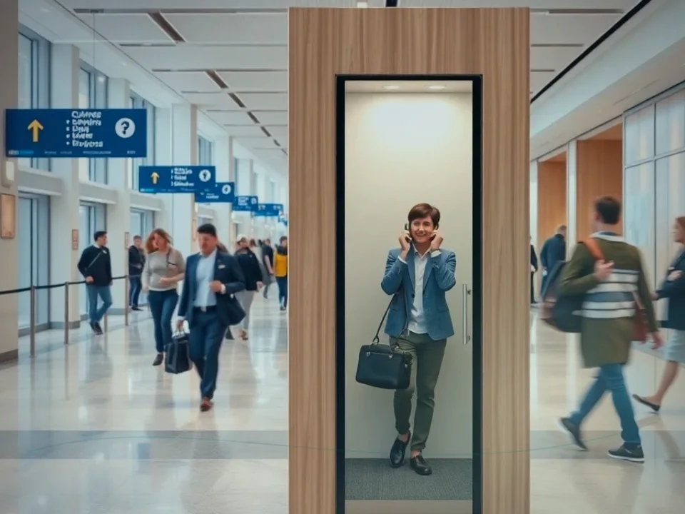 Telephone Booth Near Me Application Case for Soundproof Telephone Booth 이미지 3