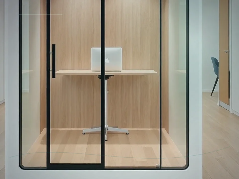 Sound Proof Pod Application Case for Soundproof Work Pod 画像 2