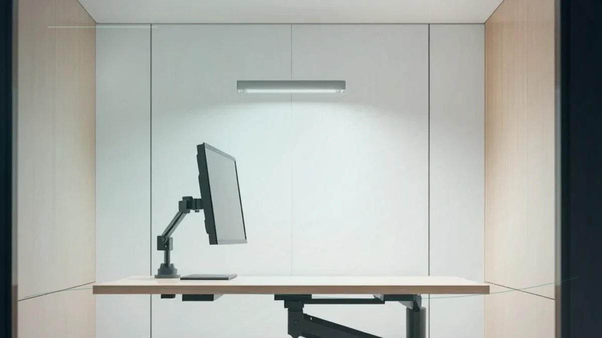Soundproof work pod for deep-concentration office tasks